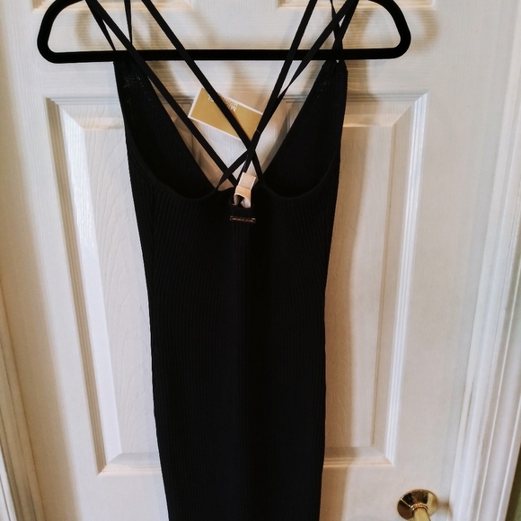 NWT Michael Kors Knit Dress Blue Extra Small - Picture 3 of 12